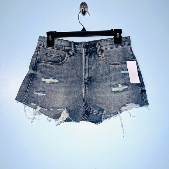 NWT Blank NYC The Barrow Vintage High-Rise Shorts size 27 - Picture 1 of 7